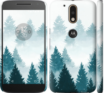 

Чохол Акварельні Ялинки для Motorola Moto G4 / G4 Plus 862880