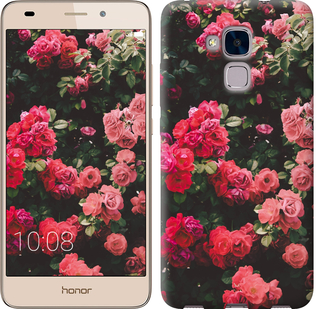 

Чехол Куст с розами для Huawei GT3 639414