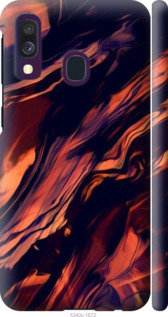 

Чехол Черно-оранжевая абстракция для Samsung Galaxy A40 2019 A405F 1404366