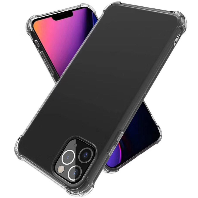 Фото TPU чохол Epic Ease з посиленими кутами на Apple iPhone 12 Pro Max (6.7") (Прозорий / Transparent) в маназині vchehle.ua