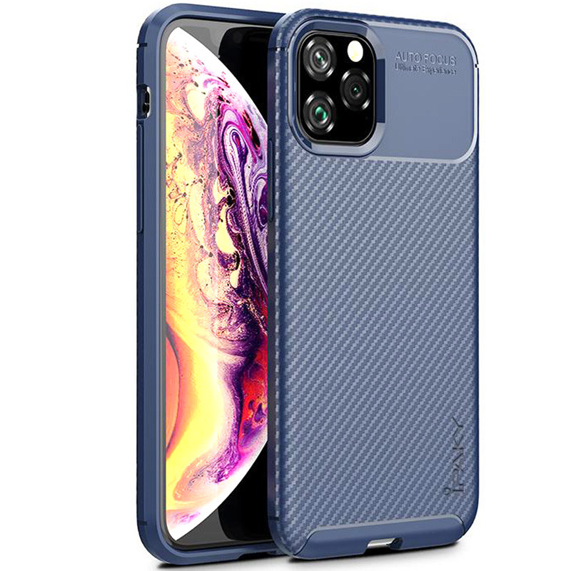 

TPU чехол iPaky Kaisy Series для Apple iPhone 11 Pro (5.8") (Синий) 769089