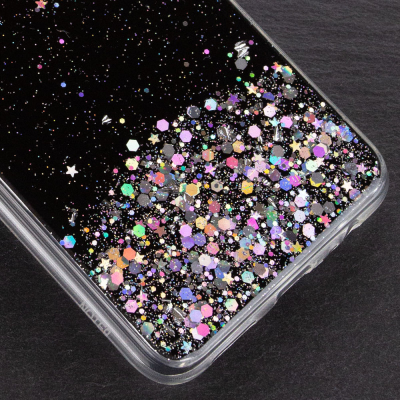 

TPU чохол Star Glitter для Xiaomi Redmi Note 9 (Прозорий / Чорний) 913950