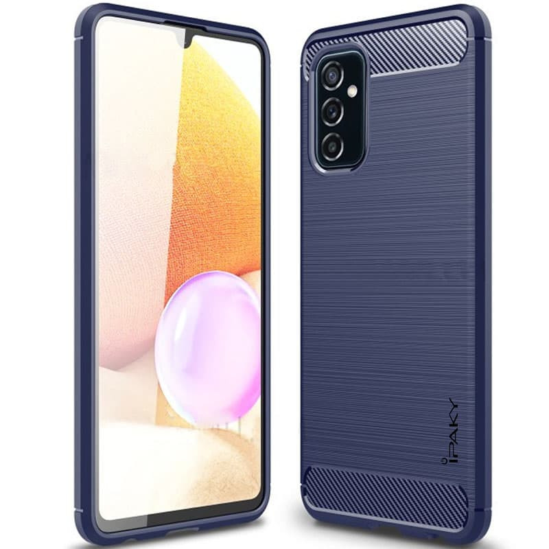 

TPU чехол iPaky Slim Series для Samsung Galaxy M52 (Синий) 1242352