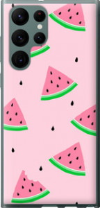 Чехол Розовый арбуз для Samsung Galaxy S22 Ultra