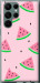 Чехол Розовый арбуз для Samsung Galaxy S22 Ultra