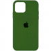 Чехол Silicone Case Full Protective (AA) для Apple iPhone 14 Pro Max (6.7") (Зеленый / Olive)