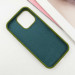 Фото Чохол Silicone Case Full Protective (AA) на Apple iPhone 16 Pro Max (6.9") (Зелений / Dark Olive) в маназині vchehle.ua