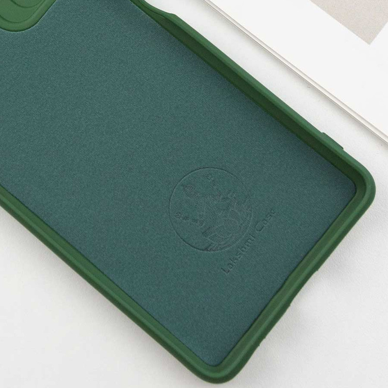 Фото Чохол Silicone Cover Lakshmi Full Camera (AA) на Xiaomi Redmi 10 (Зелений / Dark green) в маназині vchehle.ua