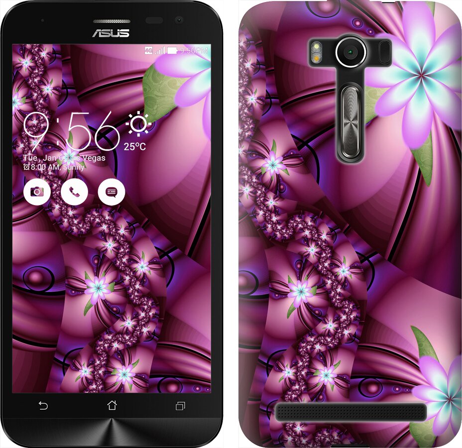 

Чохол Цветочная мозаика для Asus ZenFone 2 Laser ZE500KL 121165