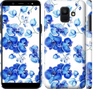 

Чехол Голубые орхидеи для Samsung Galaxy A6 2018 724884