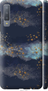 

Чехол Ночь золотые звезды для Samsung Galaxy A7 (2018) A750F 1405918