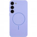 Чехол Silicone Cover Lakshmi Full Camera (AA) with MagFit для Samsung Galaxy S23 (Сиреневый / Dasheen)