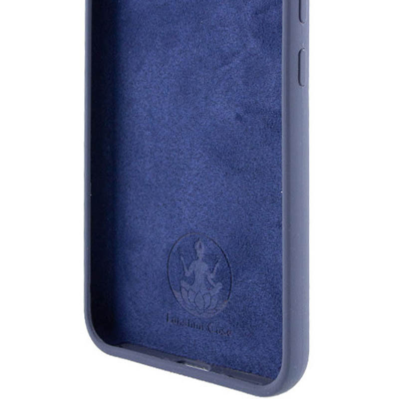 Фото Чехол Silicone Cover Lakshmi Full Camera (AAA) with Logo для Xiaomi Redmi Note 12S (Темно-синий / Midnight blue) на vchehle.ua