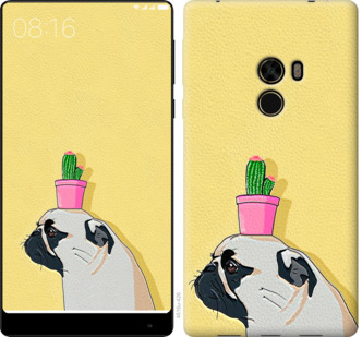 

Чехол Мопс с кактусом для Xiaomi Mi MiX 795708