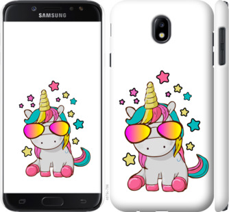 

Чехол Единорог в очках для Samsung Galaxy J7 J730 (2017) 911613