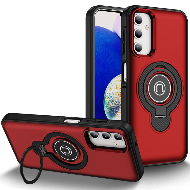 TPU+Textured PC Magnet для Samsung Galaxy A16 4G/5G (Red)