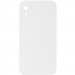 Silicone Case Square Full Camera Protective (AA) NOLOGO на Apple iPhone XR (6.1") (Білий / White)