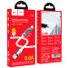Фото Дата кабель Hoco U136 Prize USB to Type-C 5A (1.2m) (White) на vchehle.ua
