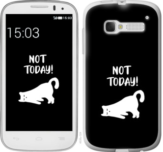 

Чехол Уставший кот для Alcatel One Touch Pop C5 5036D 874676