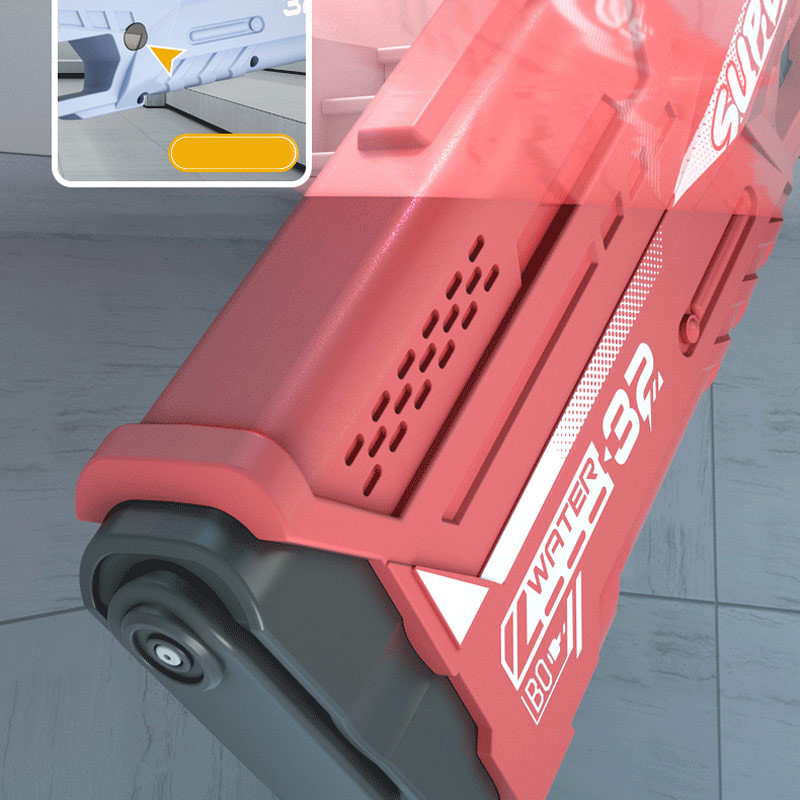 Фото Водний акумуляторний автомат Space Model Water Gun 9002A (750ml) with lithium battery (Red) в маназині vchehle.ua