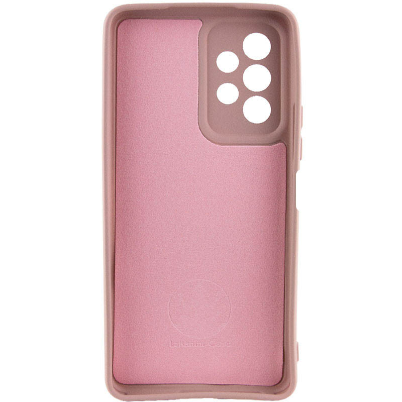 Фото Чохол Silicone Cover Lakshmi Full Camera (AAA) на Samsung Galaxy A32 4G (Рожевий / Pink Sand) на vchehle.ua