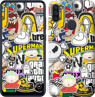 

Чохол Popular logos на Samsung Galaxy M11 M115F 917194