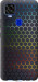 Чехол Переливающиеся соты для ZTE Blade V2020