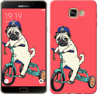 

Чехол Мопс на велосипеде для Samsung Galaxy A9 Pro 87554