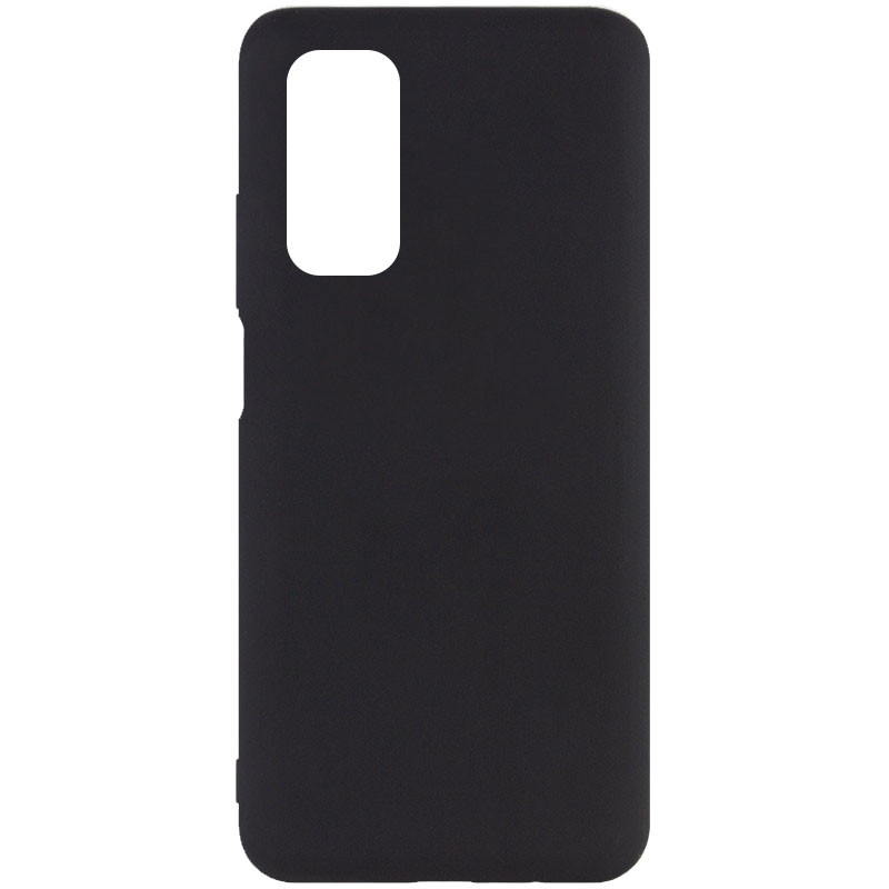 Уценка Чехол Silicone Cover Full without Logo (A) для Xiaomi Mi 10T / Mi 10T Pro (Дефект упаковки / Черный / Black)