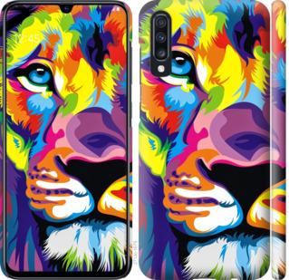 

Чехол Разноцветный лев для Samsung Galaxy A70 2019 A705F 710531