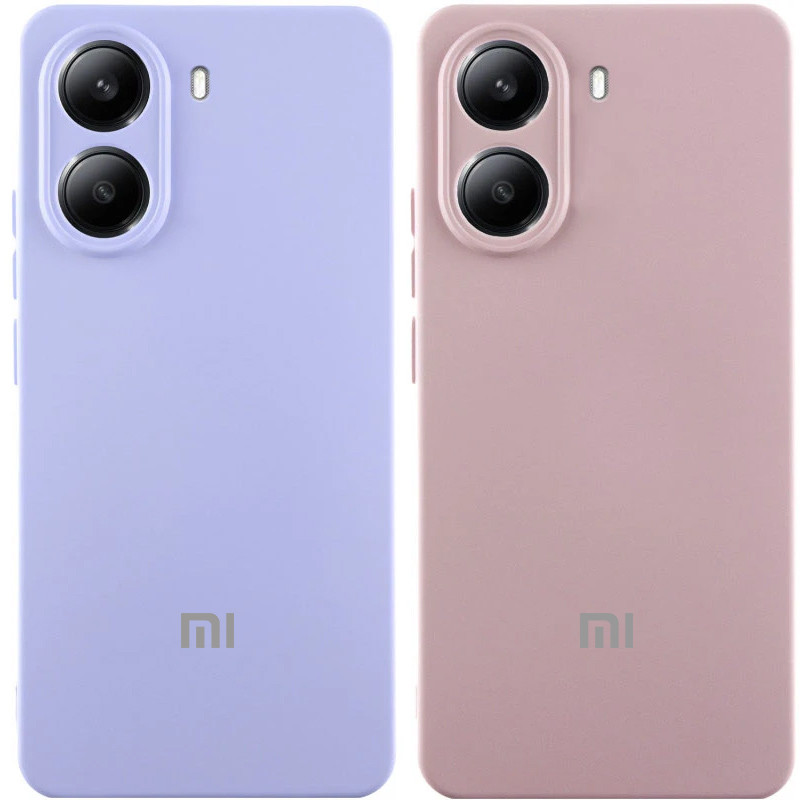 Чехол Silicone Cover Lakshmi Full Camera (AA) with logo для Xiaomi Poco X7 Pro