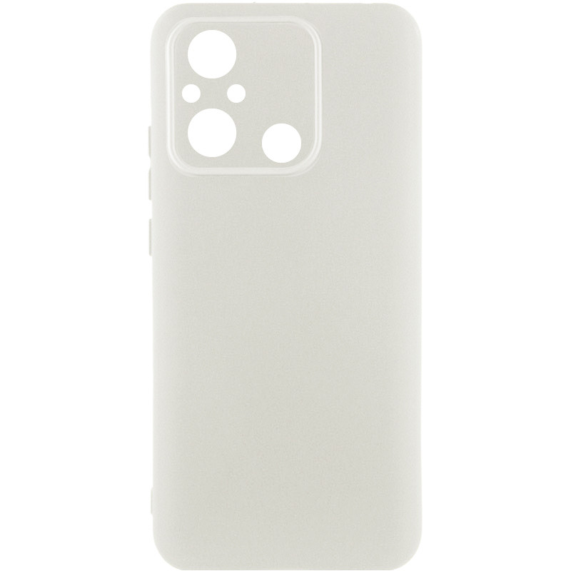 Чохол Silicone Cover Lakshmi Full Camera (AA) на Xiaomi Redmi 12C / Poco C55 (Білий / White)