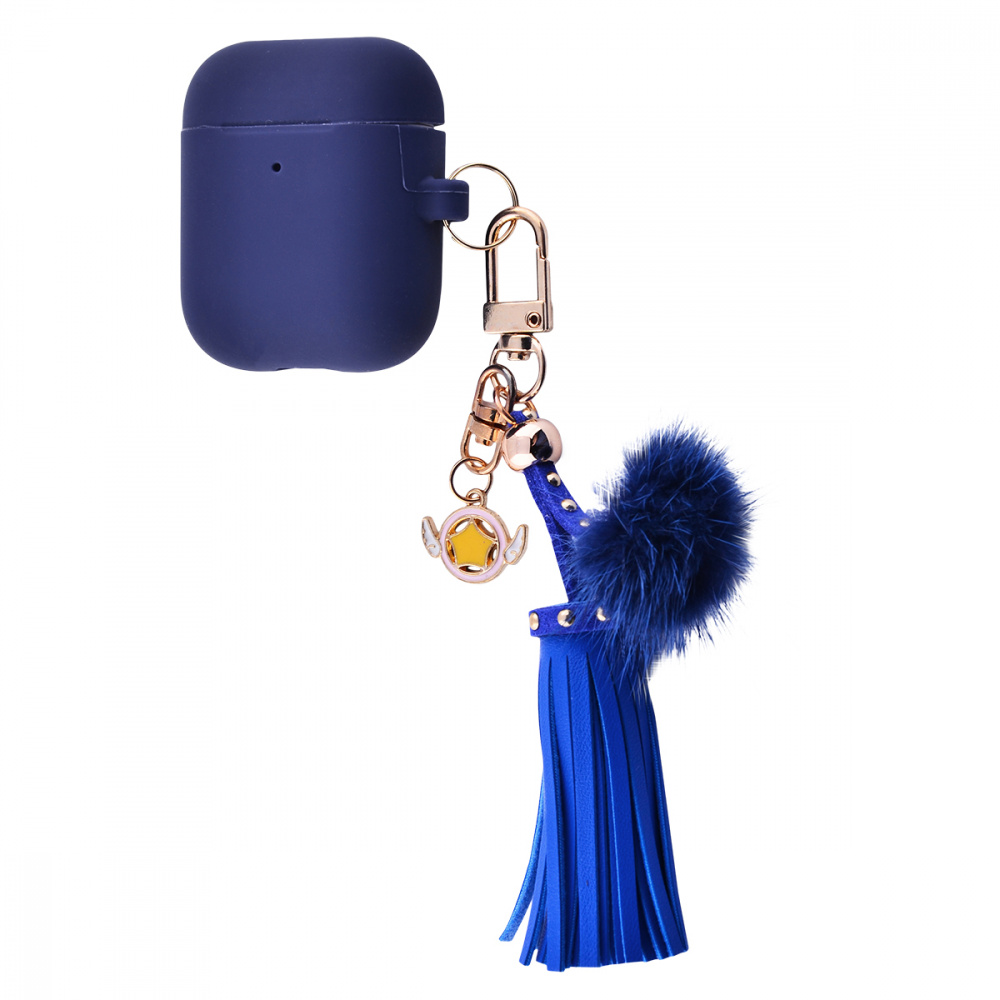 Silicone Case with Trinket for AirPods 2