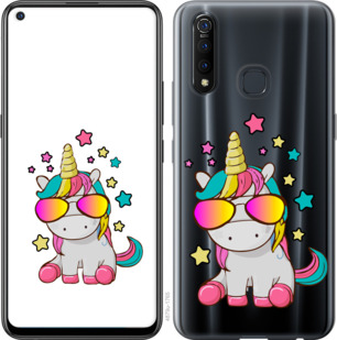 

Чохол Єдиноріг в окулярах на Vivo Z5X 911948