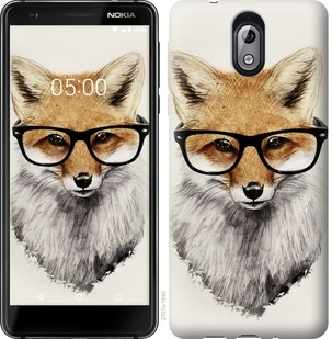 

Чохол Лис в окулярах на Nokia 2.2 741033