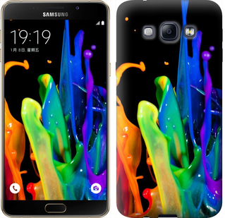 

Чехол брызги краски для Samsung Galaxy A8 A8000 381189