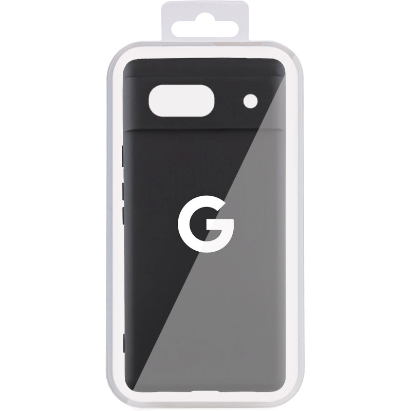 Чохол Silicone Cover Lakshmi Full Camera (AA) with logo на Google Pixel 7a (Чорний / Black) в магазині vchehle.ua