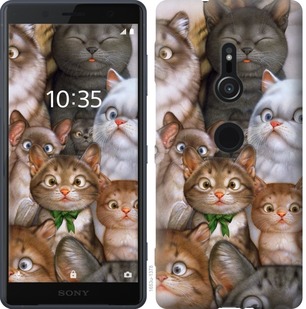 

Чехол коты для Sony Xperia XZ2 H8266 757674