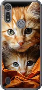 Чехол Котики 2 для Motorola E6s