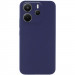 Чехол Silicone Cover Lakshmi Full Camera (AAA) для Xiaomi Redmi Note 14 4G (Int. version) (Темно-синий / Midnight blue)