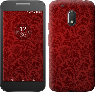 

Чехол Чехол цвета бордо для Motorola Moto G4 Play 650139