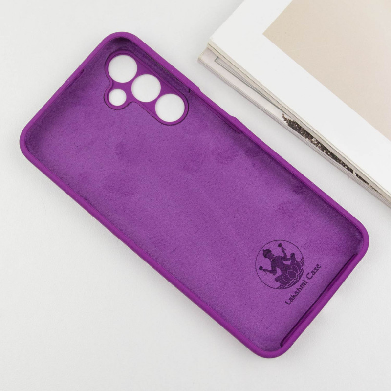 Чохол Silicone Cover Lakshmi Full Camera (AA) на Samsung Galaxy A16 4G/5G (Фіолетовий / Purple) в магазині vchehle.ua