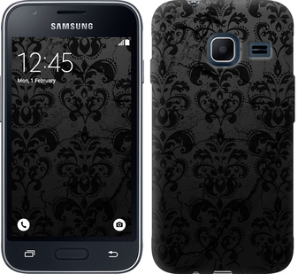 

Чехол узор черный для Samsung Galaxy J1 Mini J105H 647855