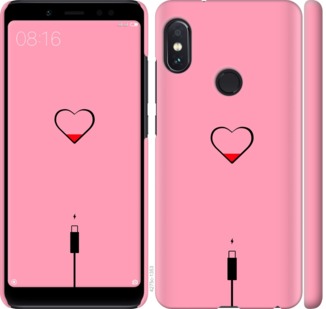 

Чехол Подзарядка сердца1 для Xiaomi Redmi Note 5 Pro 730281