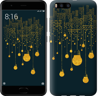 

Чохол Ілюстрація нічного міста на Xiaomi Mi Note 3 592410