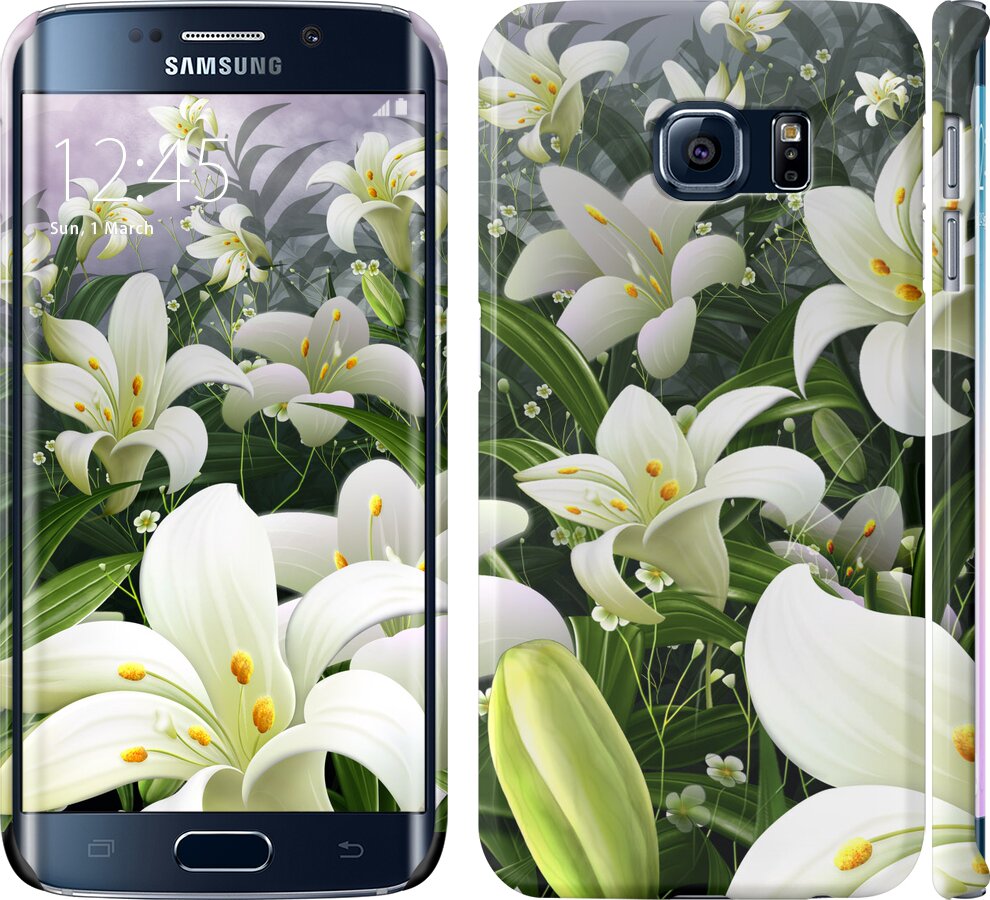 

Чохол Білі лілії на Samsung Galaxy S6 Edge G925F 245590