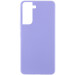 Чохол Silicone Cover Lakshmi (AAA) на Samsung Galaxy S21 FE (Бузковий / Dasheen)
