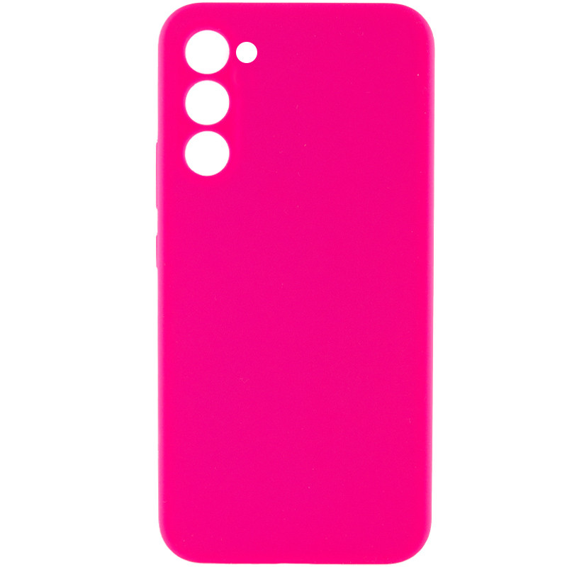 Чохол Silicone Cover Lakshmi Full Camera (AAA) на Samsung Galaxy S24+ (Рожевий / Barbie pink)