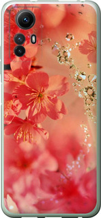 

Чехол Розовые цветы для Xiaomi Redmi Note 12S 1695382