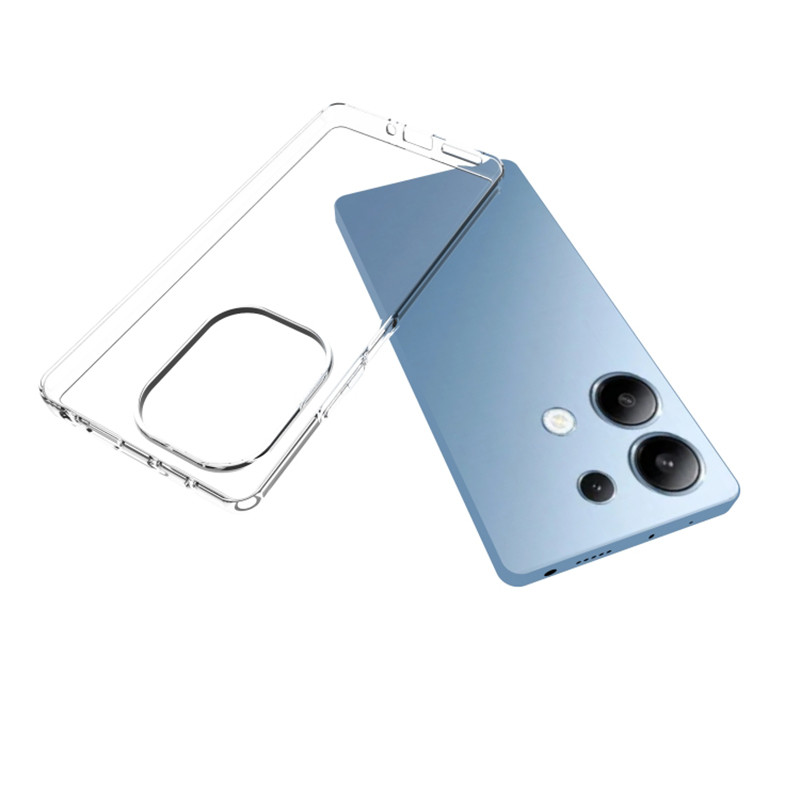 TPU чехол Epic Transparent 1,0mm для Xiaomi Redmi Note 13 Pro 4G / Poco M6 Pro 4G (Бесцветный (прозрачный)) в магазине vchehle.ua